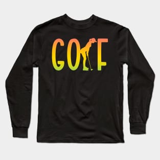 Golfing Long Sleeve T-Shirt